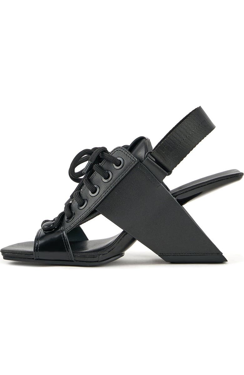 United Nude Loop Sporty Hi sandal, Alternate, color, Black