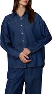 Blu Pepper Denim Long Sleeve Button Down Shirt