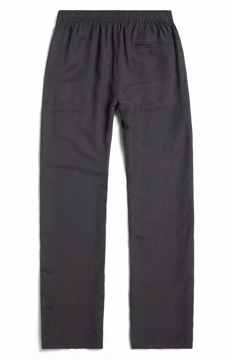 AUTO-REPLY<sup>™</sup> Linen Blend Drawstring Pants, Alternate, color, Granite/ Gray