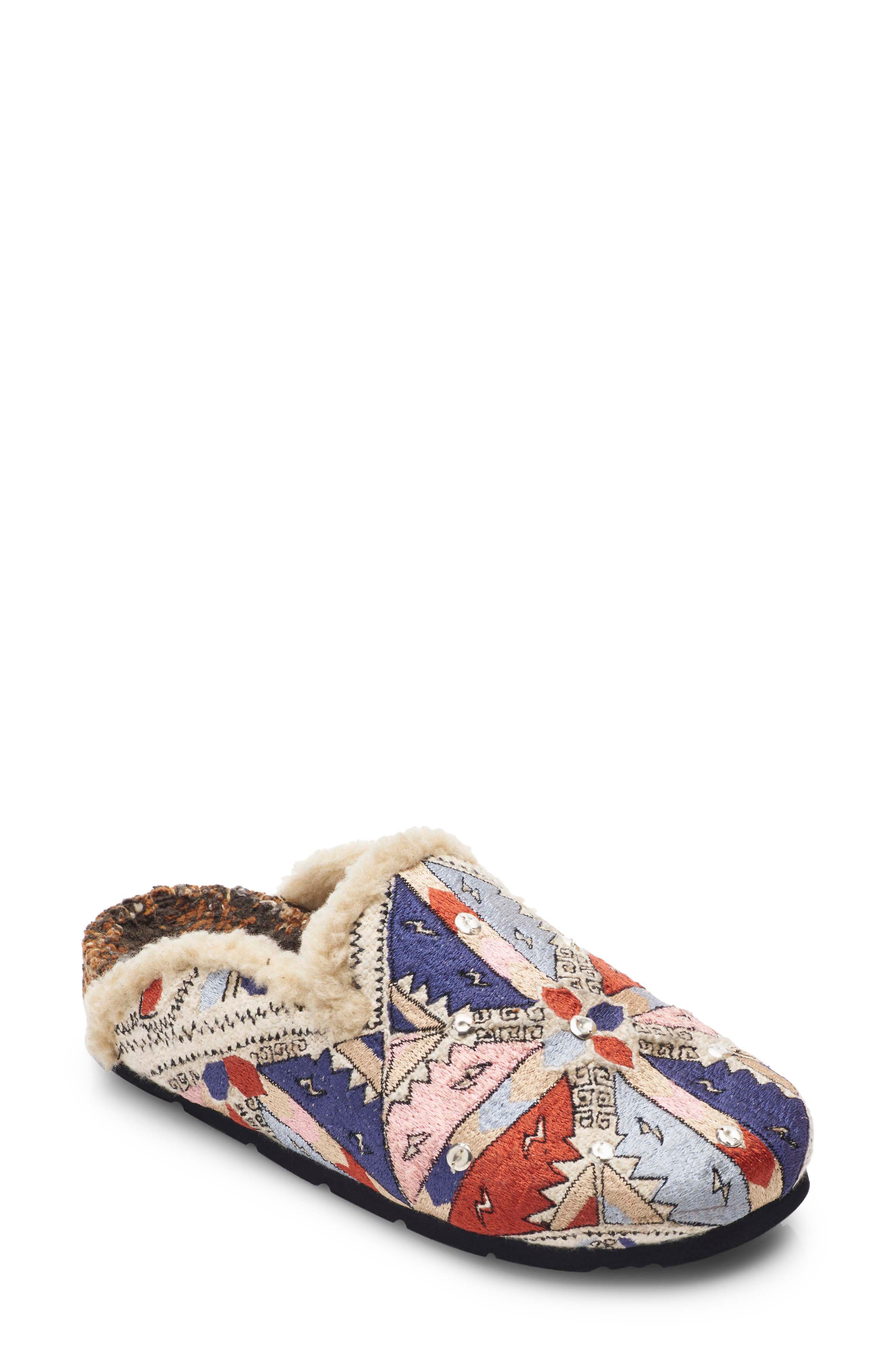 Damon Cozy Mule, Main, color, BLUE COMBO