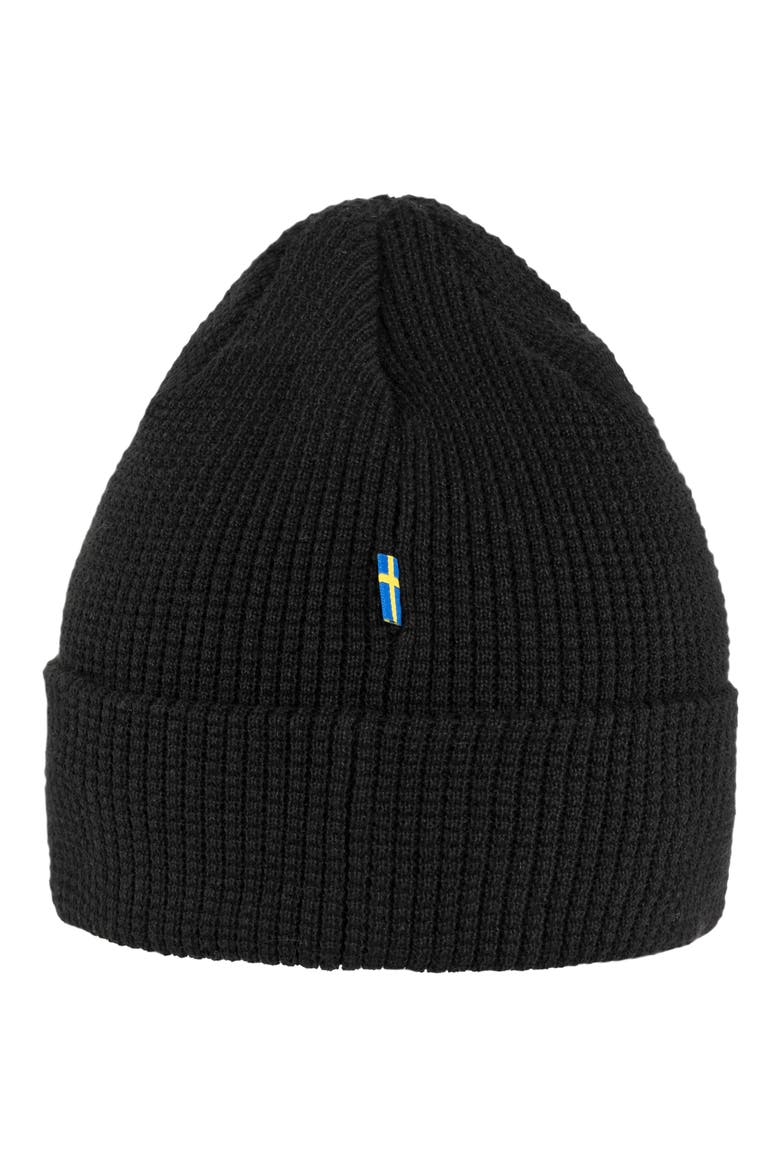Tab Beanie, Alternate, color, BLACK