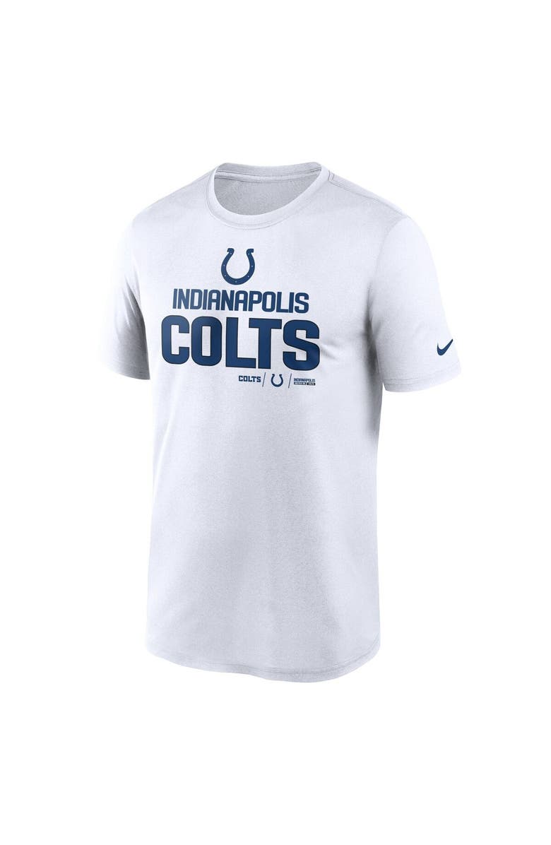 Nike Men's Nike White Indianapolis Colts Legend Community Performance T-Shirt, Alternate, color, White