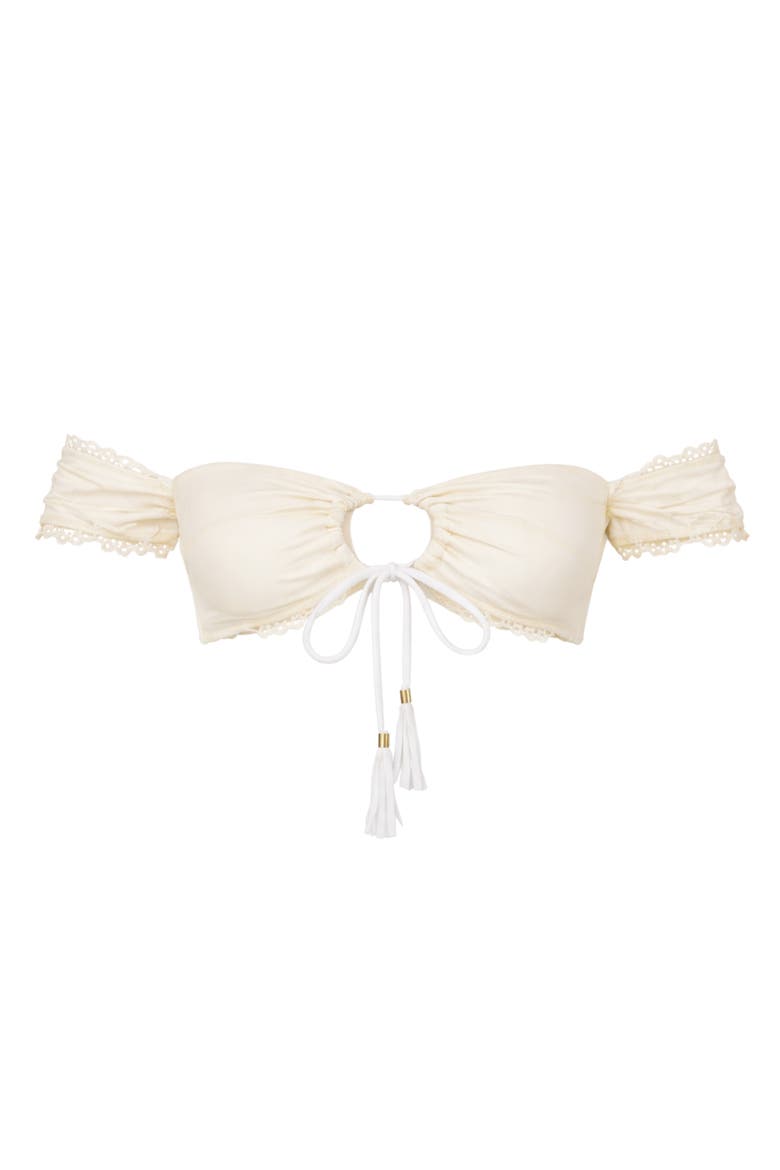Lani Bikini Top, Main, color, Cream
