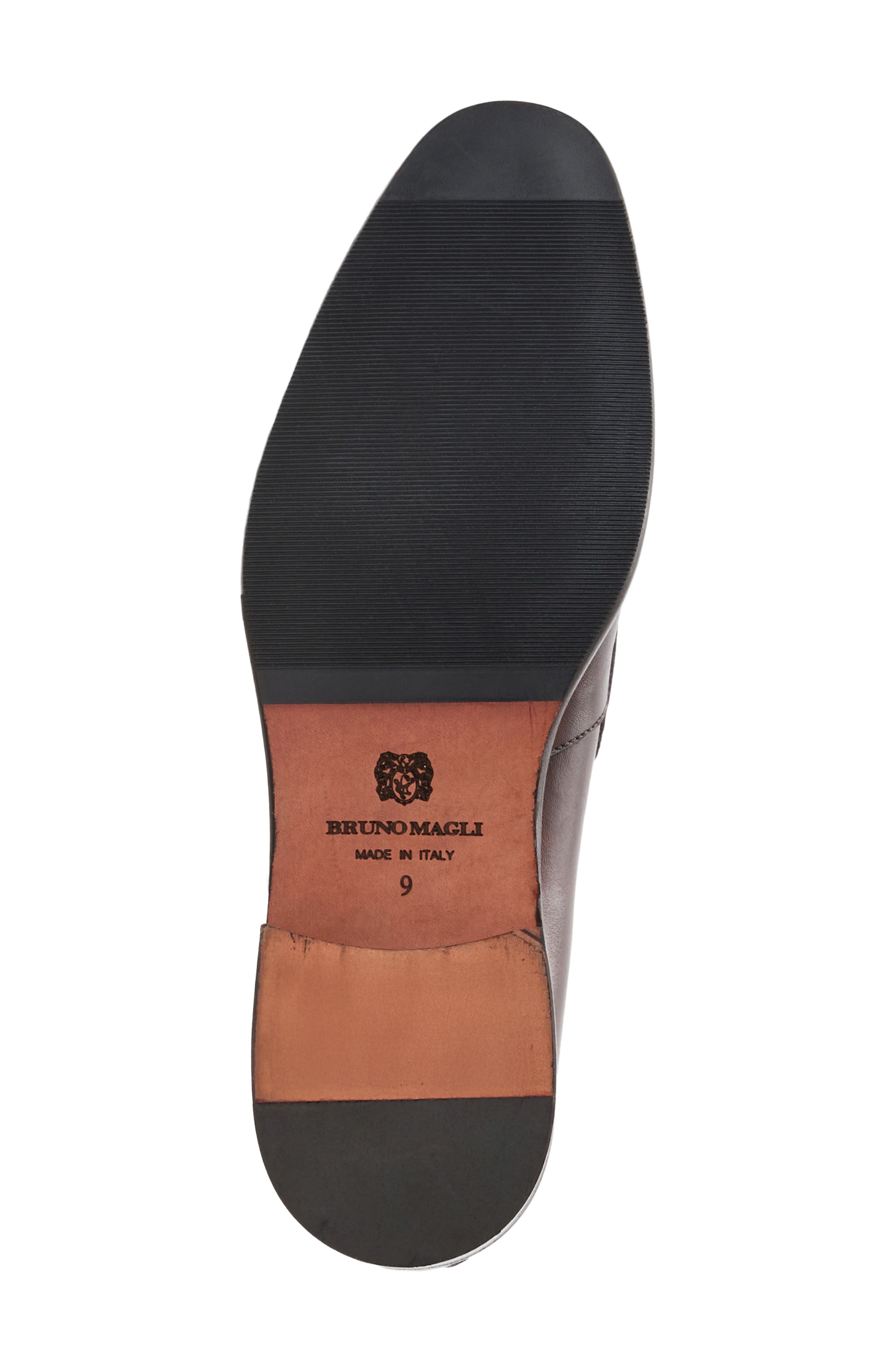 Bruno Magli Pasquale Bit Loafer, Alternate, color, Dark Brown Calf