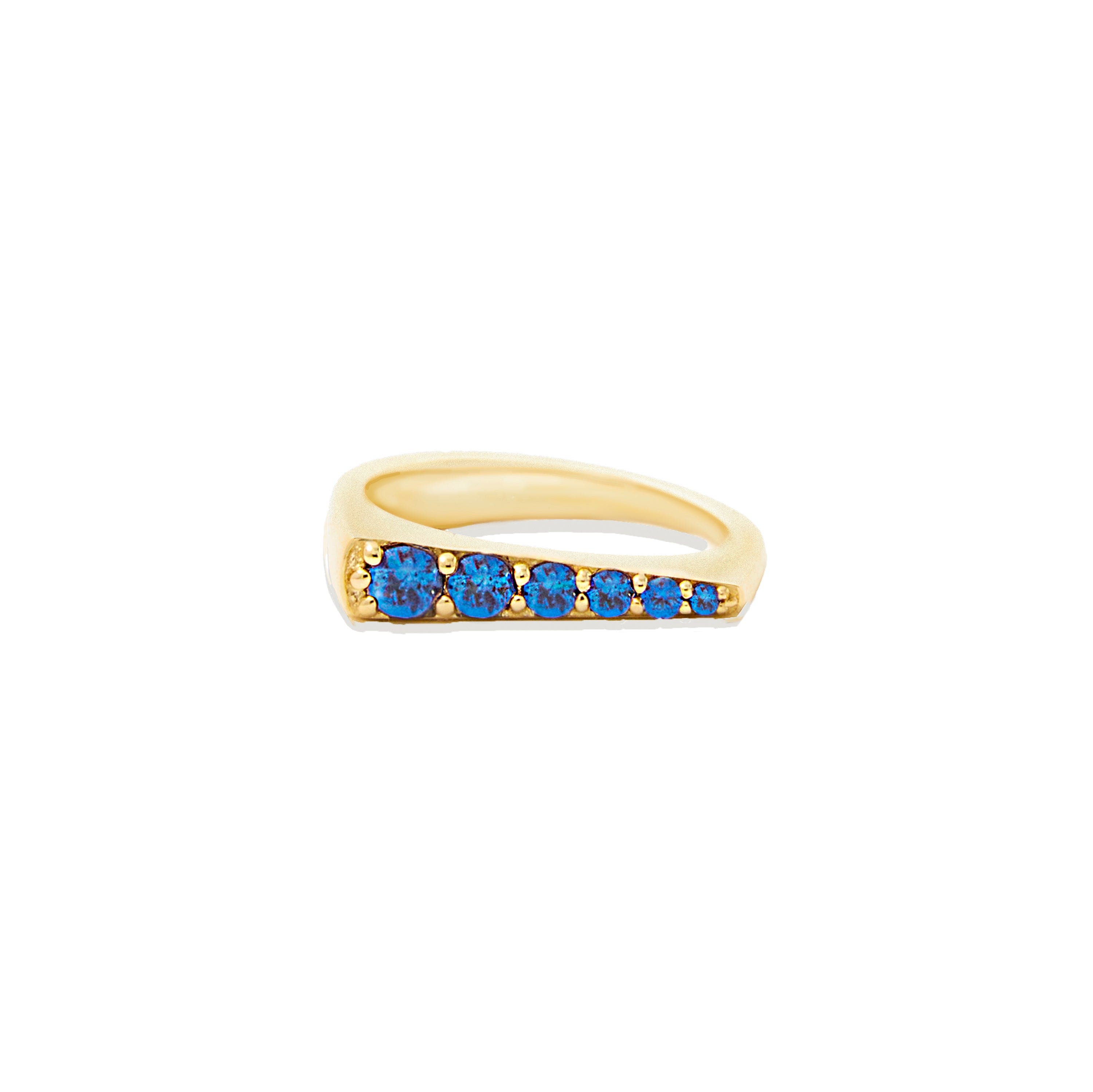 selected Blue Sapphire-Gold