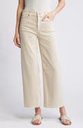 AG Saige Mid Rise Ankle Wide Leg Jeans