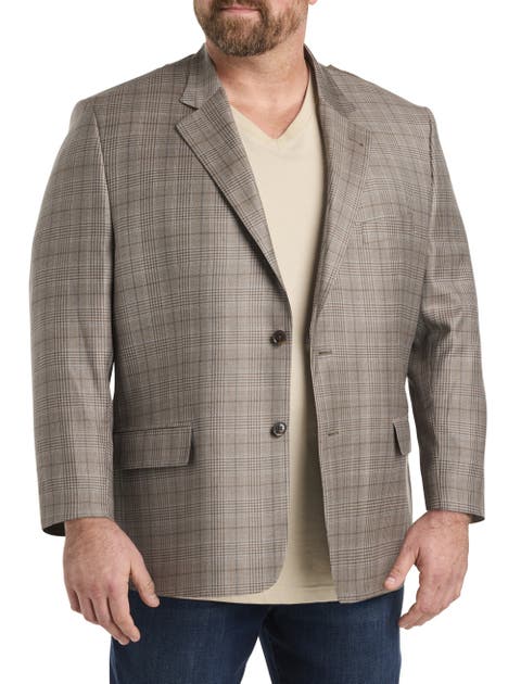 Big & Tall Houndstooth Sport Coat