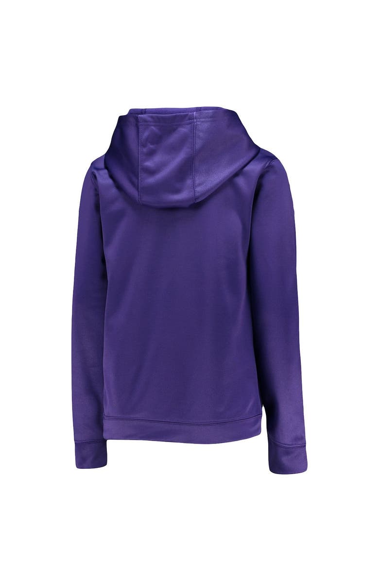 Outerstuff Youth Purple LSU Tigers Fast Pullover Hoodie, Alternate, color, 