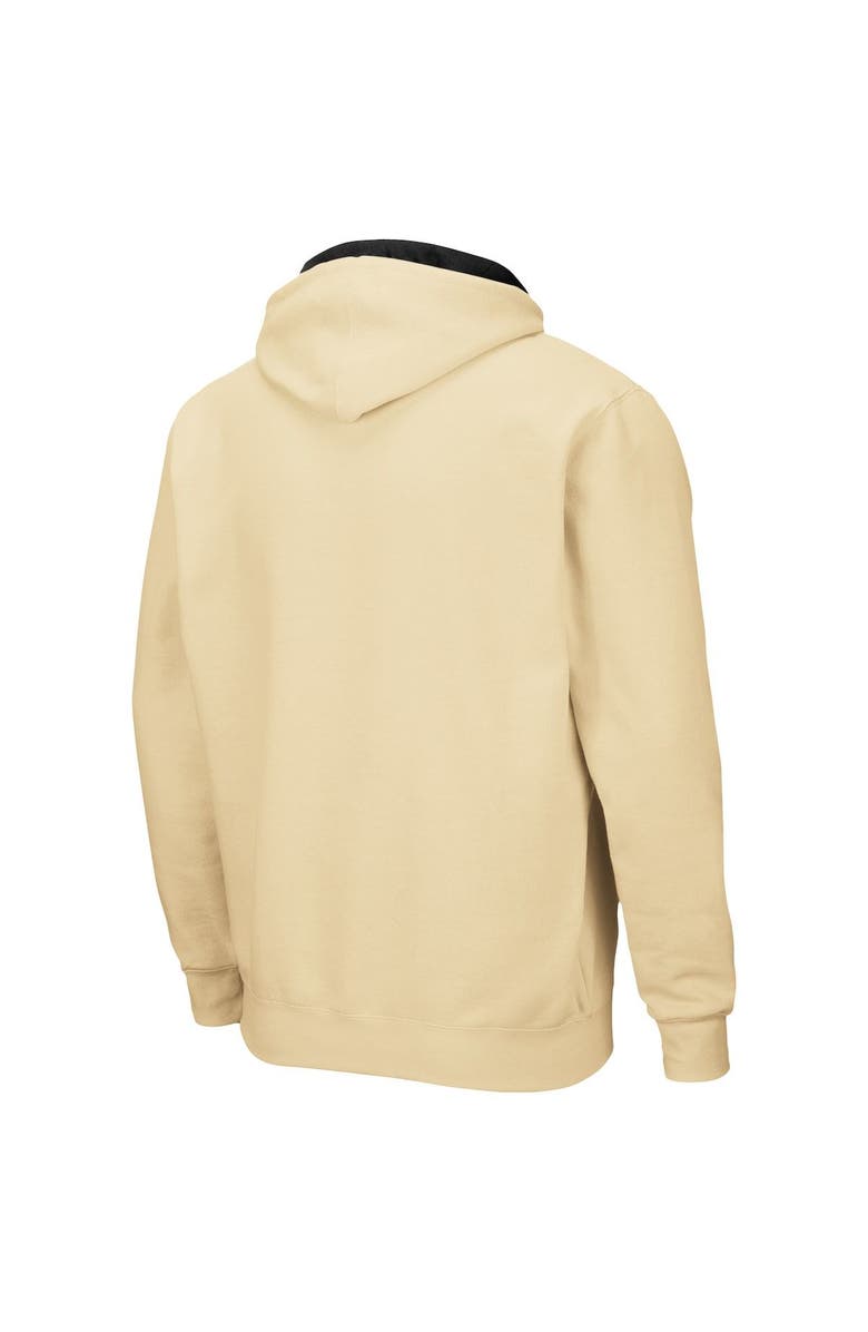 COLOSSEUM Men's Colosseum Gold Army Black Knights Arch & Logo 3.0 Full-Zip Hoodie, Alternate, color, Gold