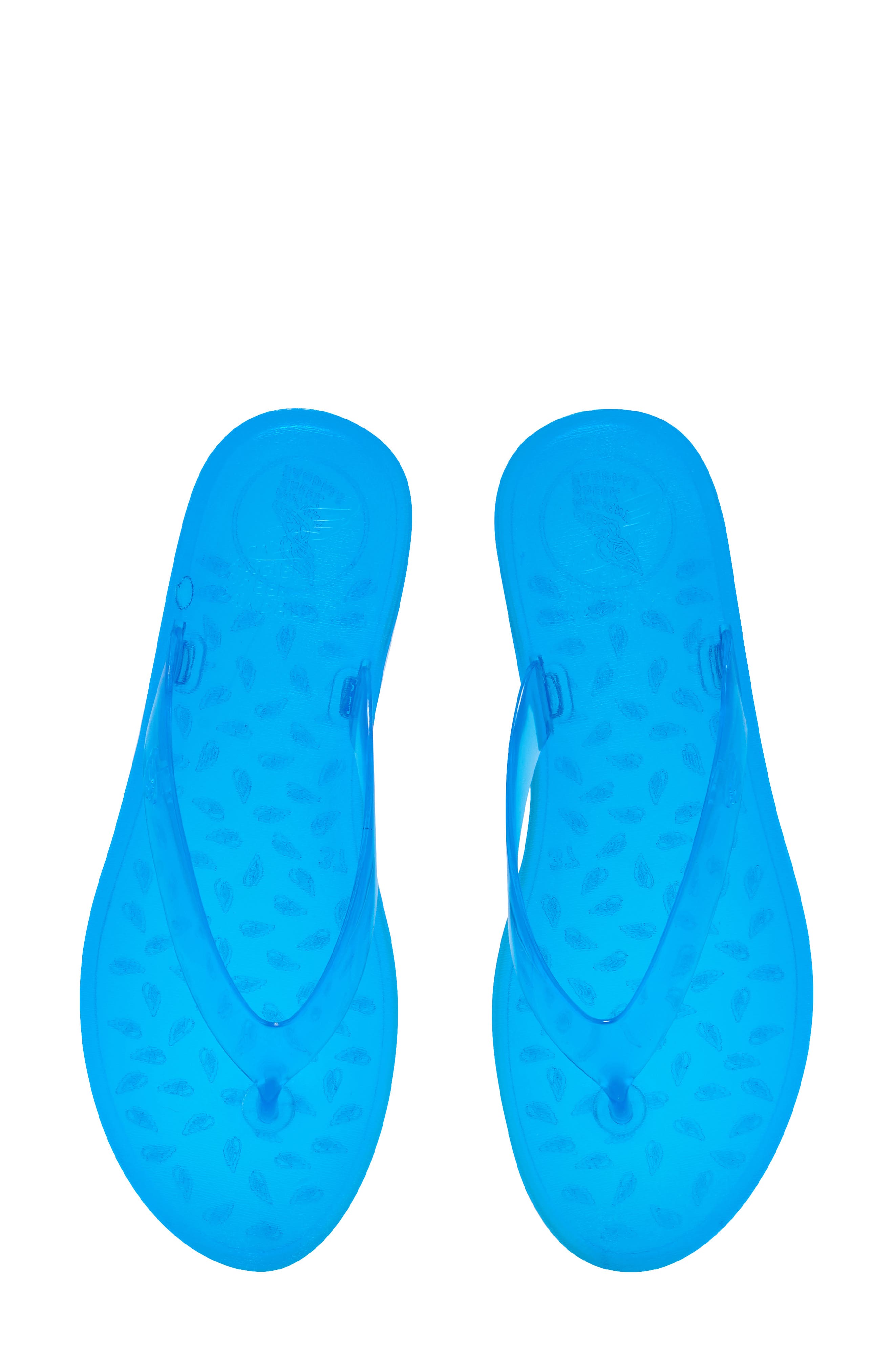 Jelly Flip Flop, Alternate, color, BLUE