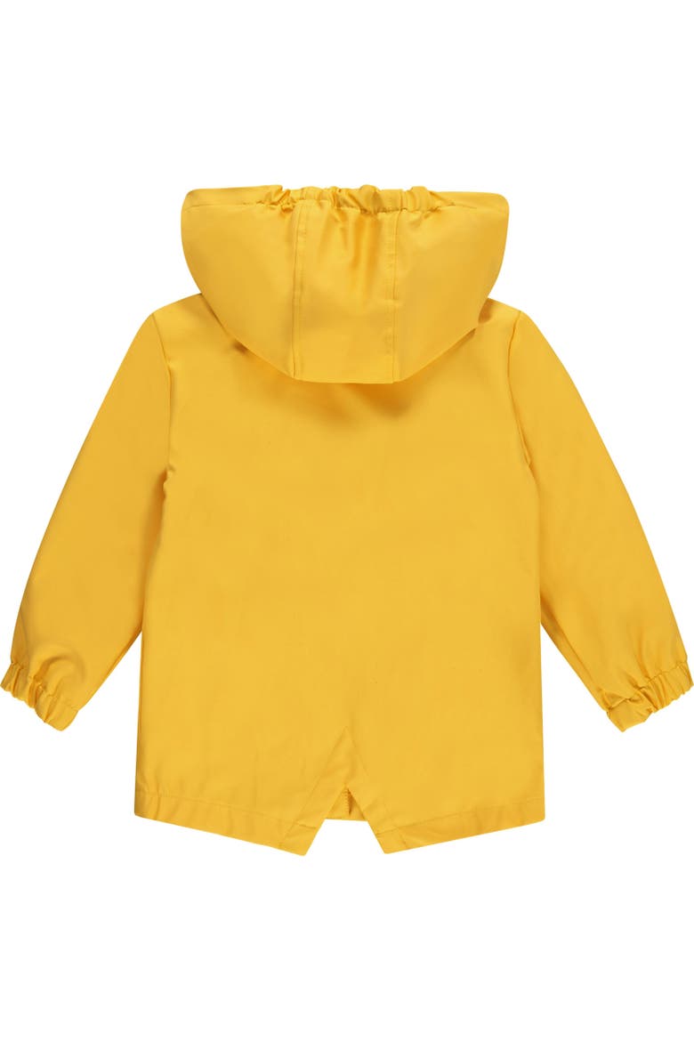 Minnie Mouse Hooded Zip-Up Rain Jacket, Alternate, color, Minnie Rain Yellow