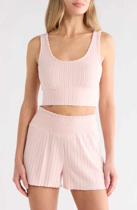 YOGALICIOUS Brushed Ribbed Short Pajamas