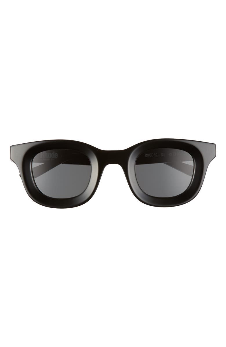 Rhude x Thierry Lasry Rhodeo 43mm Small Round Sunglasses, Main, color,