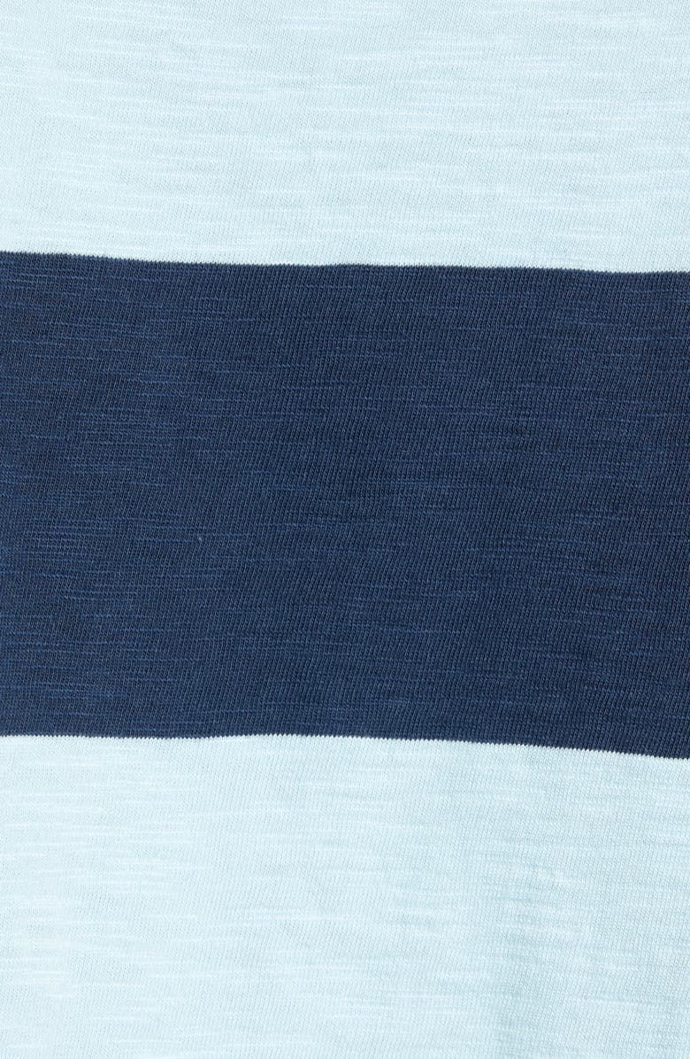 1901 Rugby Stripe Crewneck T-Shirt, Alternate, color,