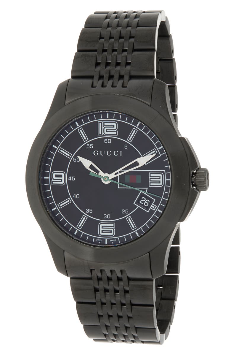 Gucci 'G-Timeless' Bracelet Watch, Alternate, color,