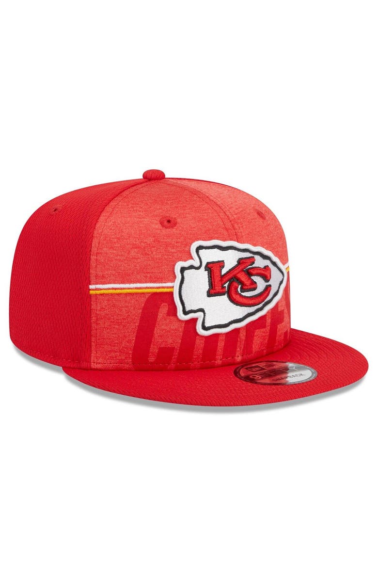 New Era Men's New Era Red Kansas City Chiefs 2023 NFL Training Camp 9FIFTY Snapback Hat, Alternate, color, 