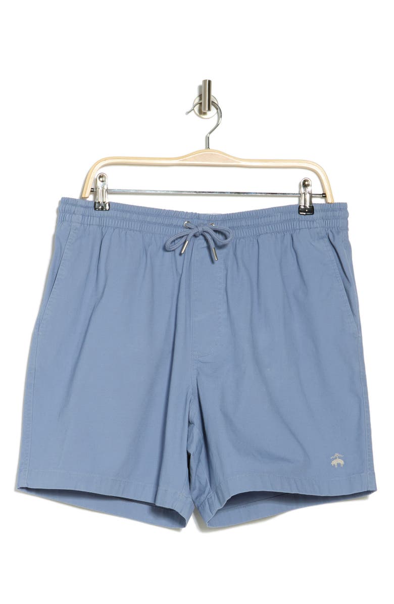 Brooks Brothers Stretch Cotton Shorts, Alternate, color, Stonewash