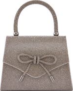 LADY COUTURE Rhinestone Top Handle Evening Bag