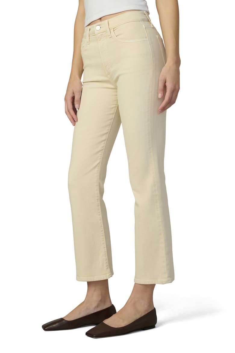 The Callie Crop Bootcut Jeans, Alternate, color, CREME BRULEE