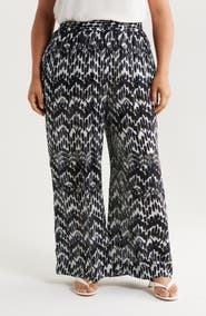 Universal Standard Verbena Wide Leg Voile Pants