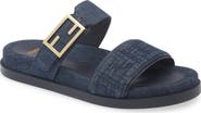 Fendi Feel Footbed Slide Sandal