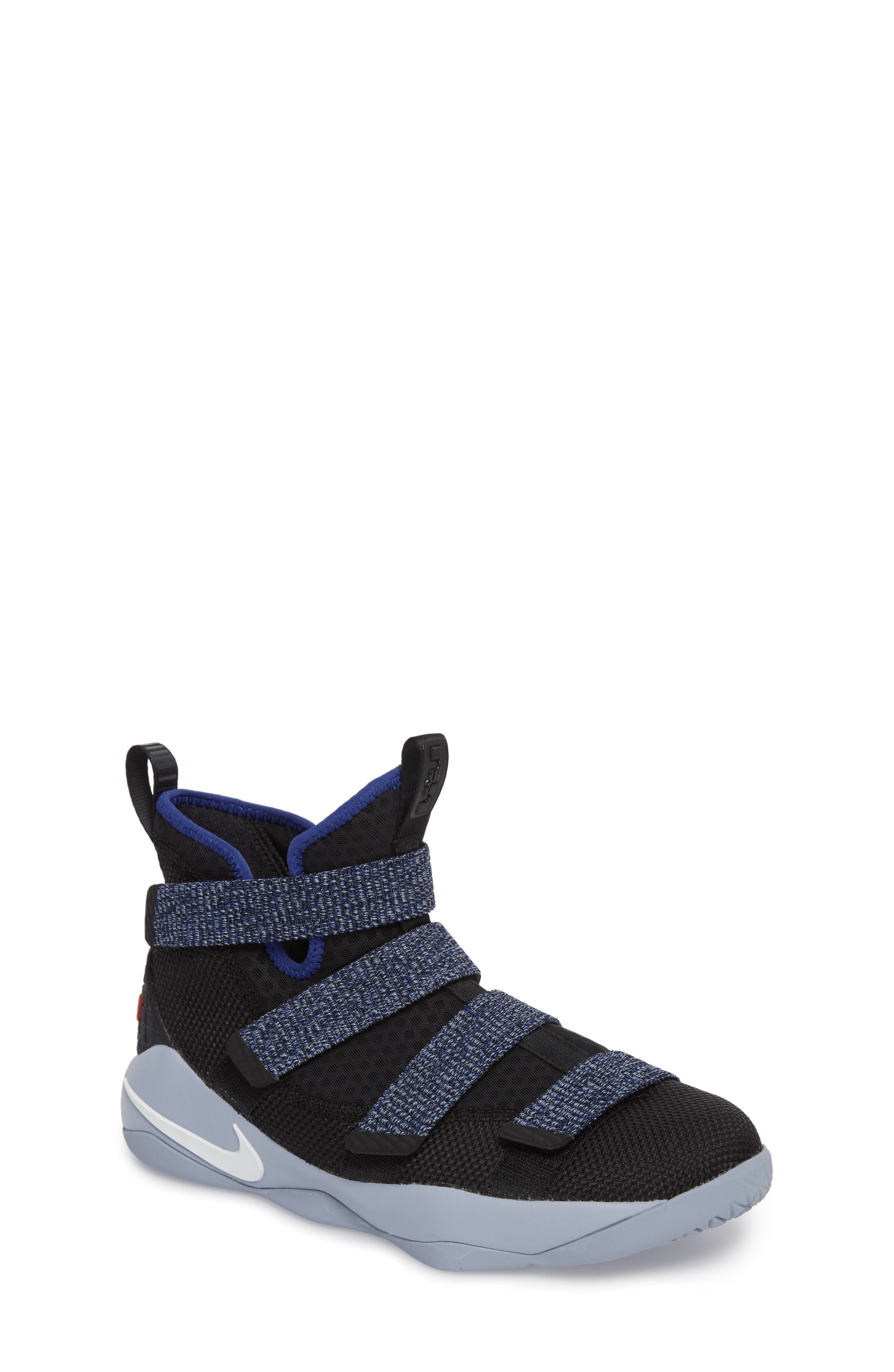 Nike LeBron Soldier XI Basketball Shoe, Main, color, 