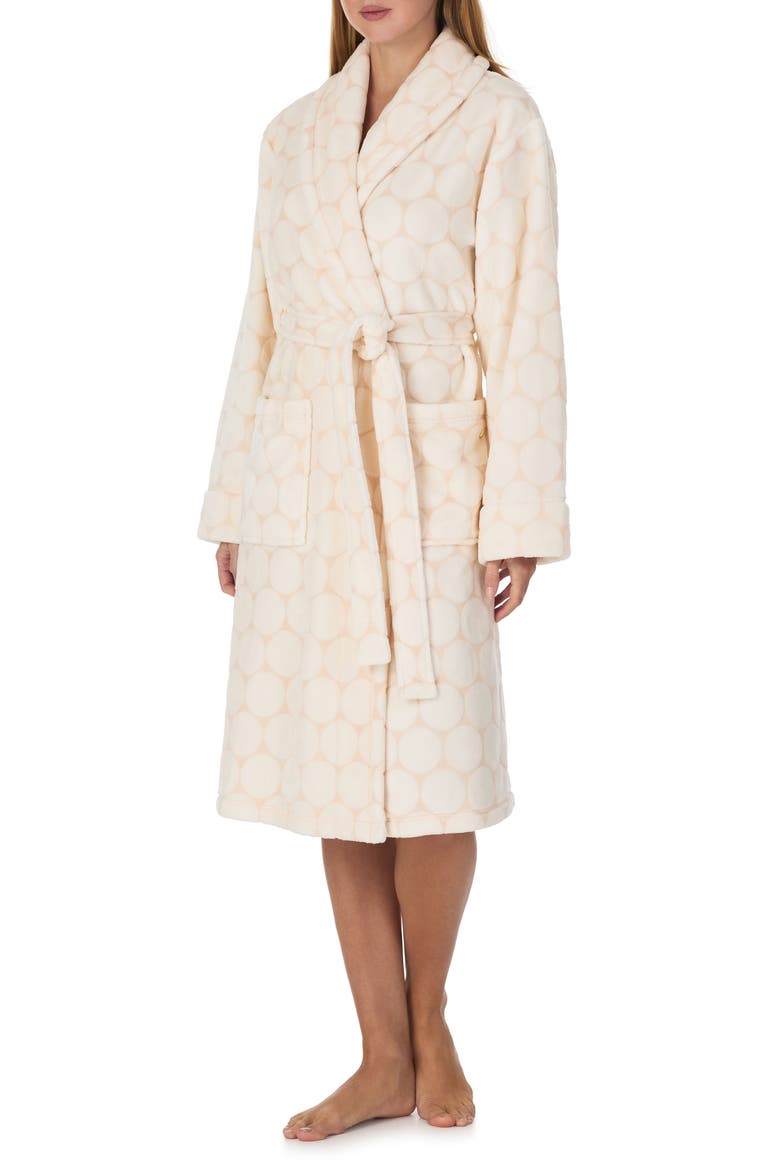Plush Robe, Alternate, color, ECRU