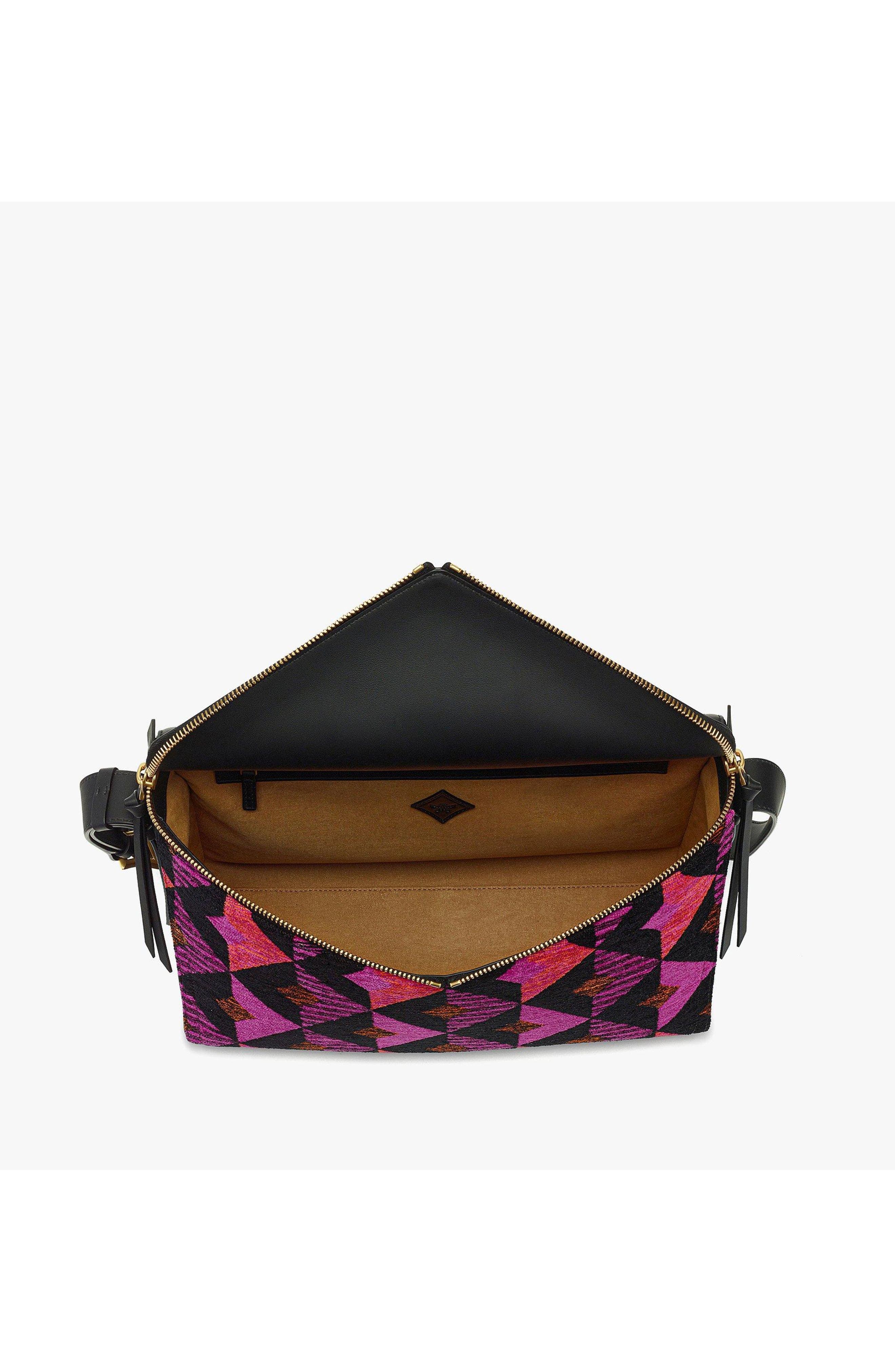 Medium Diamant 3D Shoulder Bag in Diamond Jacquard, Alternate, color, Multi