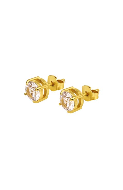 Emma Timeless Sparkle Crystal Stud Earrings