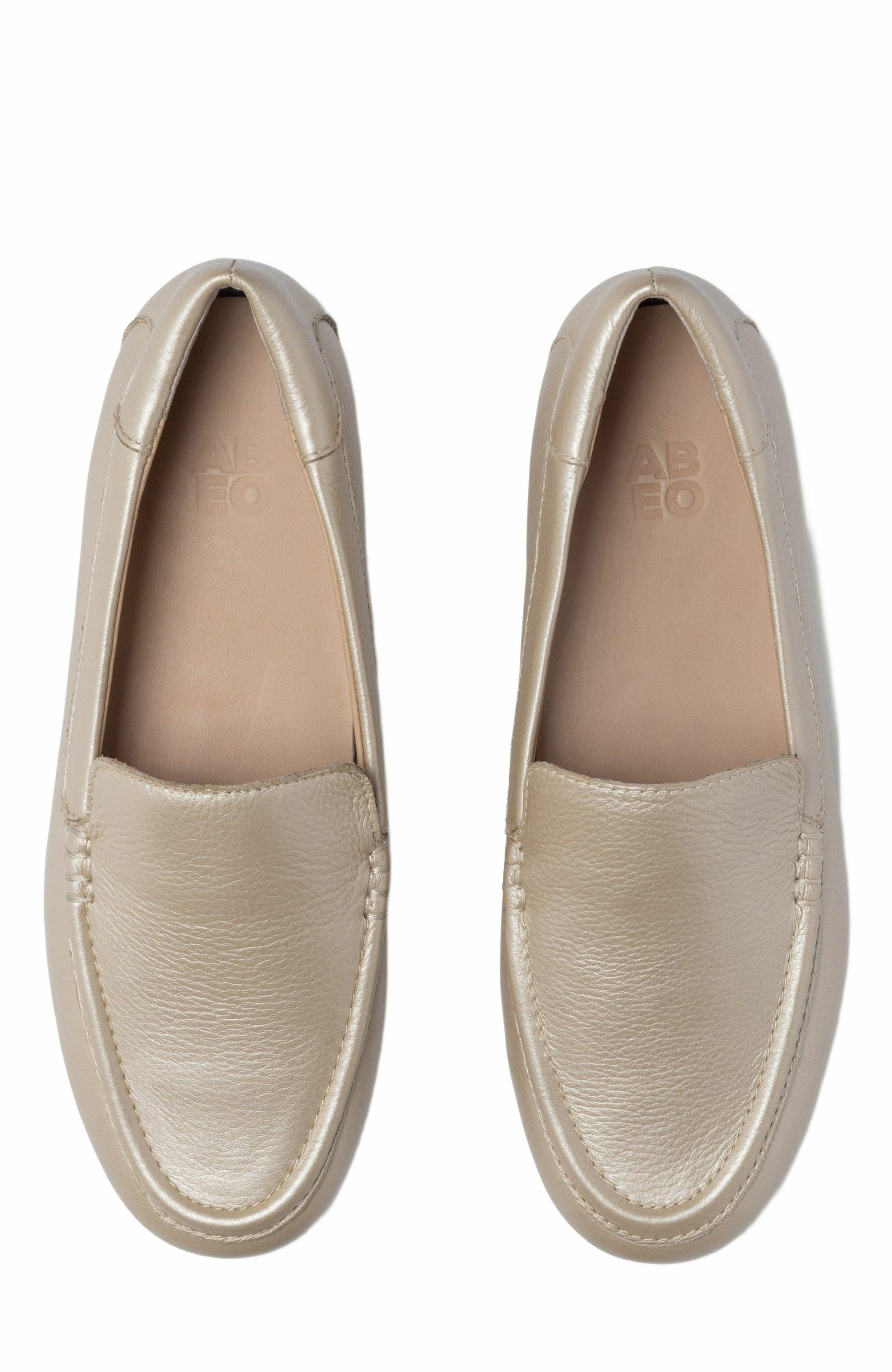 ABEO Harbor Loafer, Alternate, color, Gold Leather - Regular