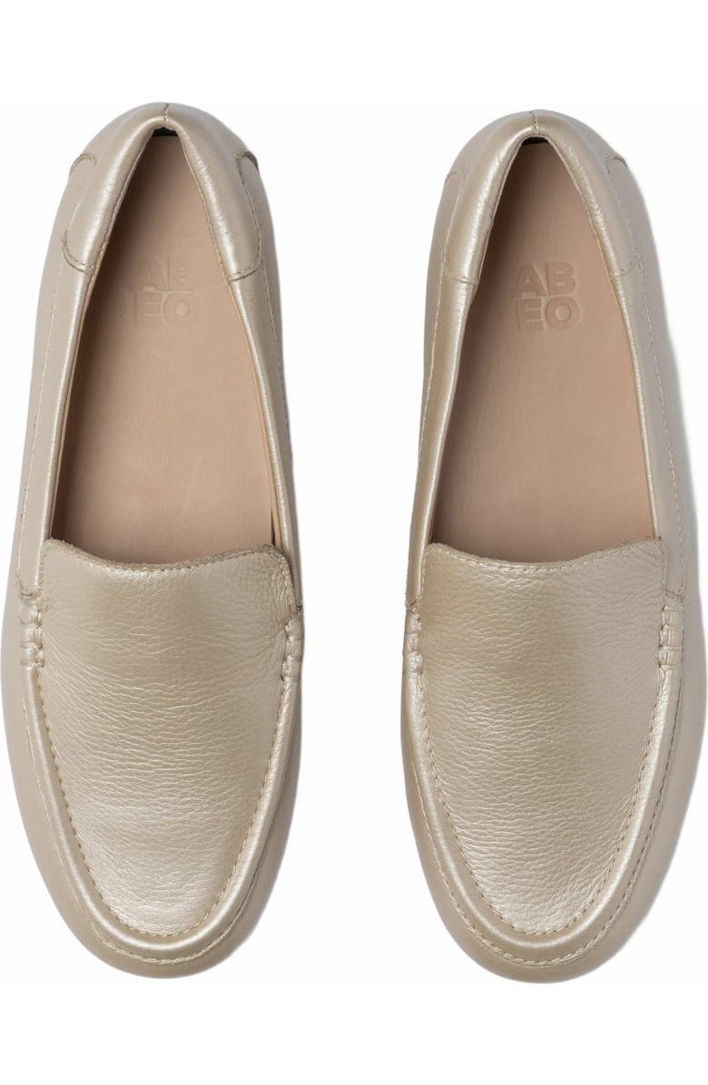 ABEO Harbor Loafer, Alternate, color, Gold Leather - Regular