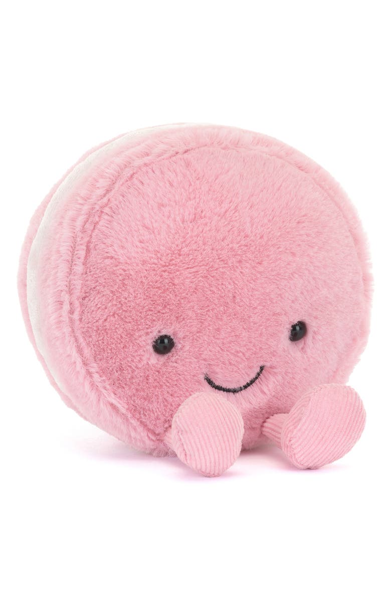 Jellycat Amuseables Mia Macaron Plush Toy, Main, color, Pink