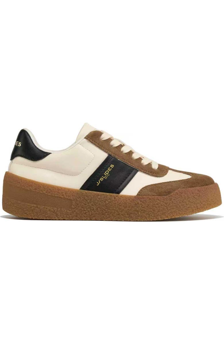 JSlides Olive Retro Sneaker, Main, color, Natural