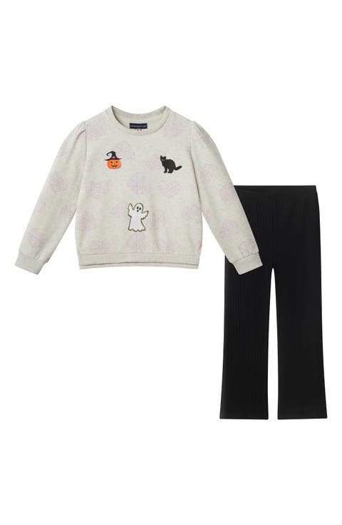 Kids' Spider Web Print Sweatshirt