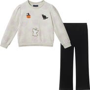 Andy & Evan Kids' Spider Web Print Sweatshirt