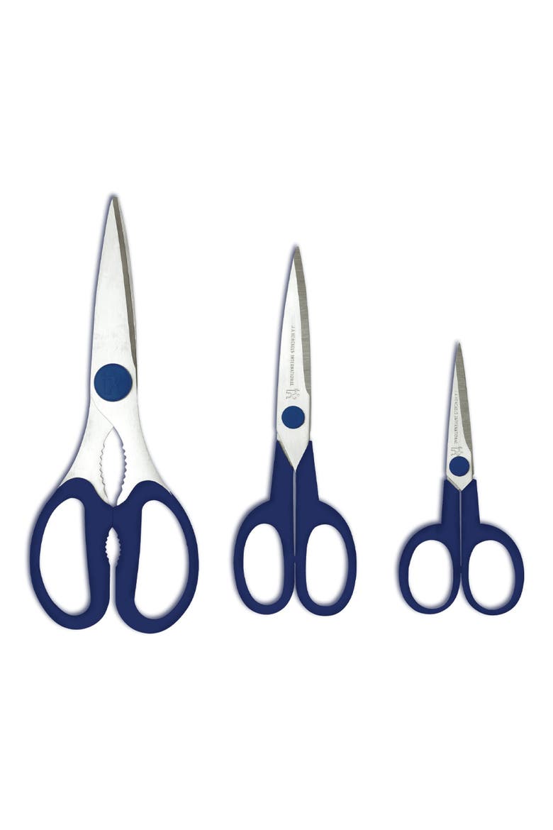 3-Piece Multipurpose Scissor Set, Main, color, STAINLESS STEEL