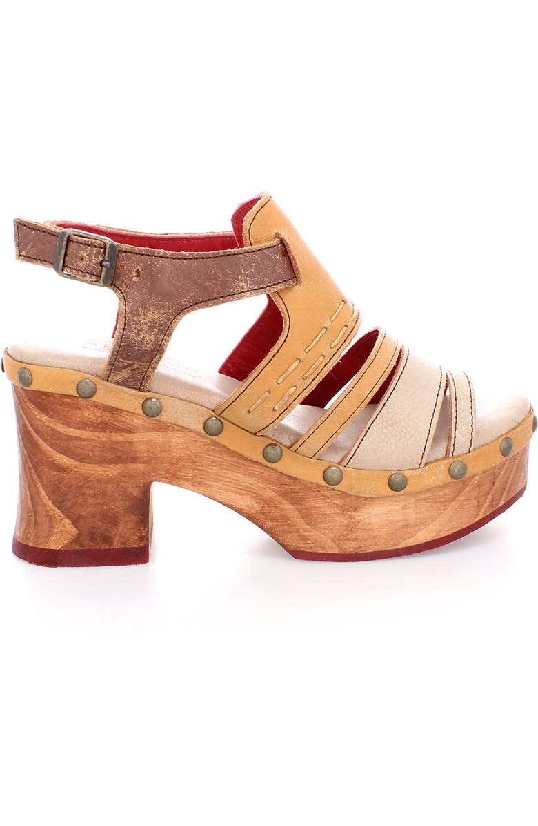 Bed Stu Falabella Platform Wedge Sandal, Alternate, color,