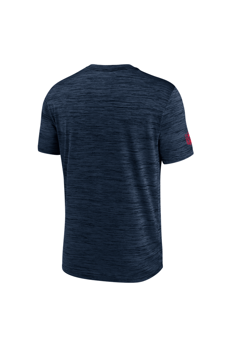 Men's Nike Navy Houston Texans Big & Tall Sideline Velocity Performance T-Shirt, Alternate, color, Navy