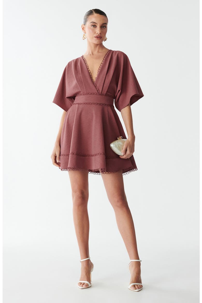 Sissy Mini Dress, Alternate, color, Blush