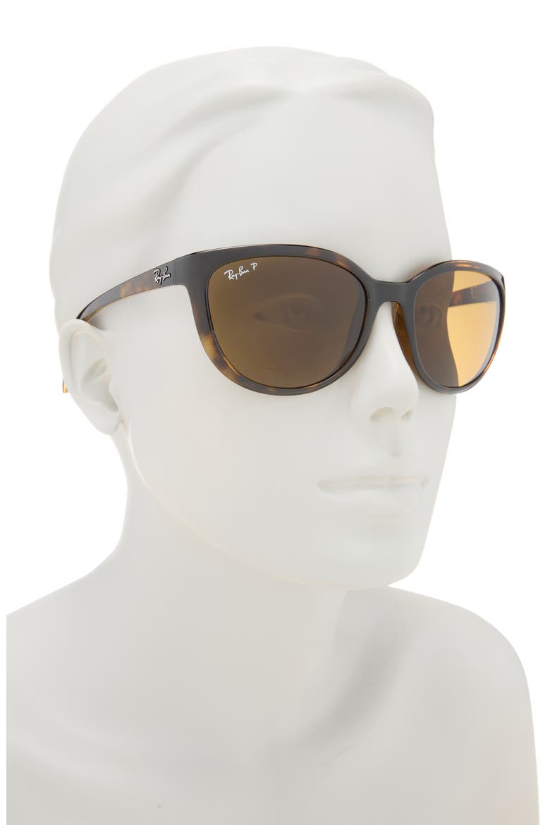 59mm Square Sunglasses, Alternate, color, HAVANA