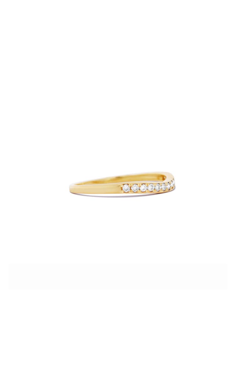 Diamond Dip Band, Alternate, color, Yellow Gold