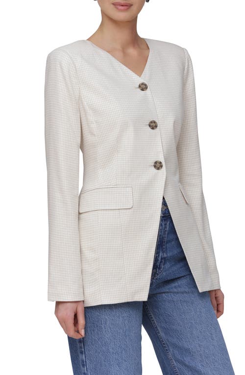 BAGATELLE BAGATELLE V-NECK LONGLINE BLAZER