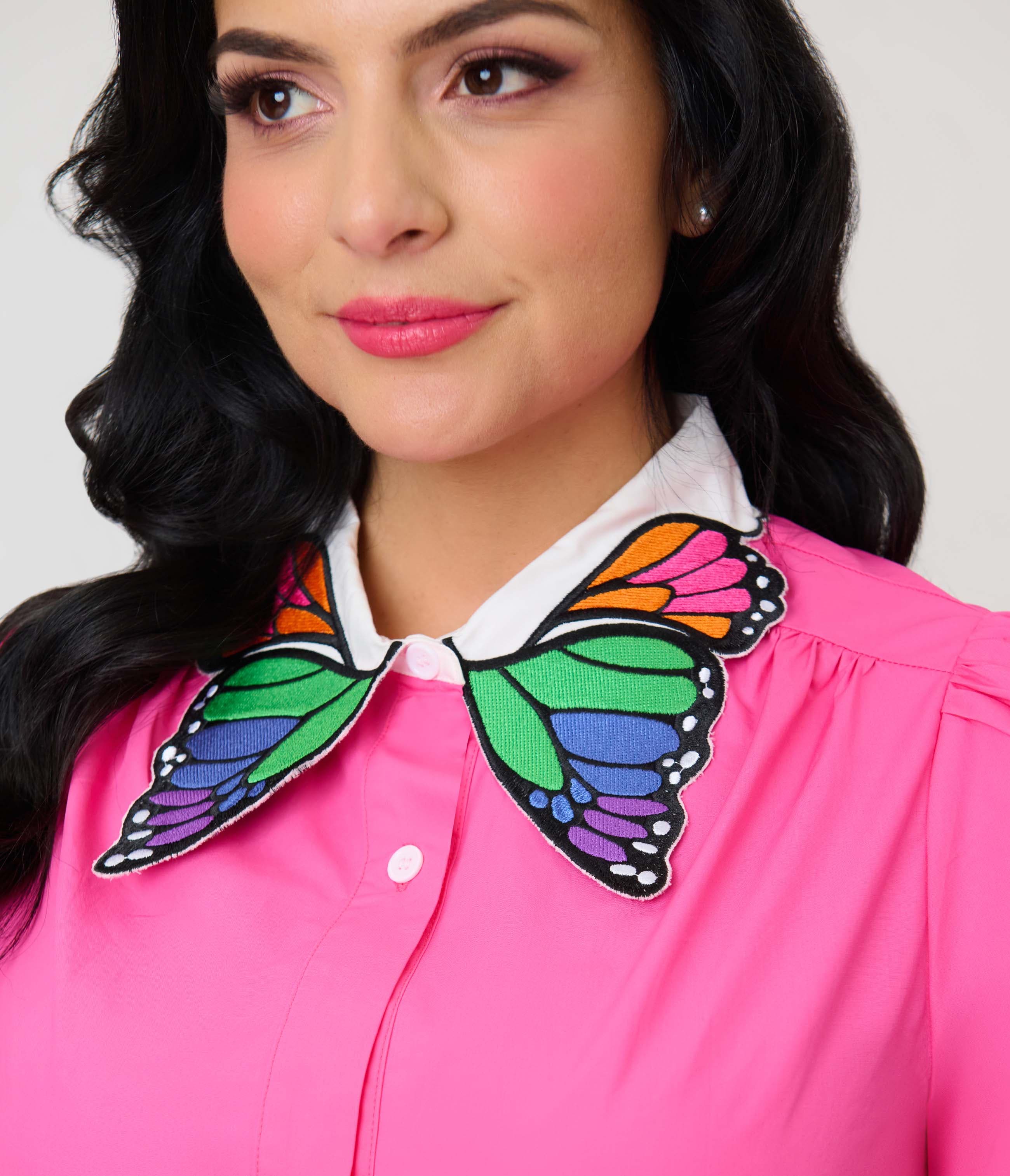 Unique Vintage Blouse With Embroidered Collar (Women) | Nordstrom