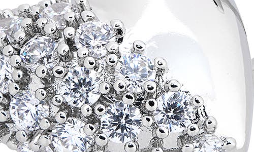 Justine Clenquet Siam Crystal Open Ring In Metallic