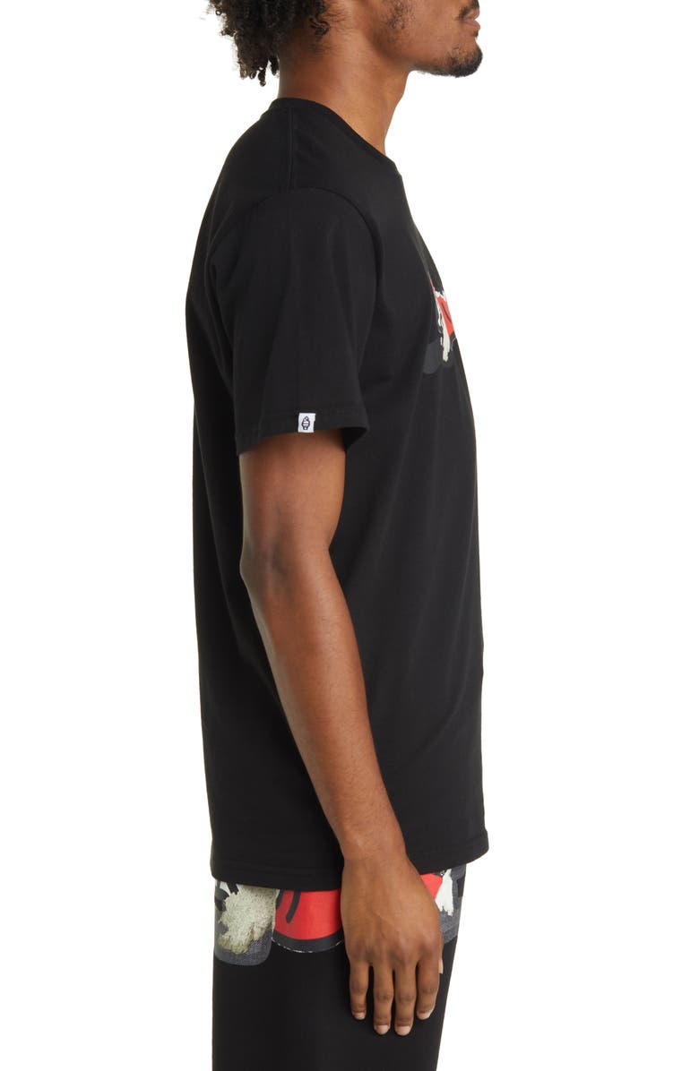 ICECREAM The Old Hangtag Sticker Graphic T-Shirt, Alternate, color, 