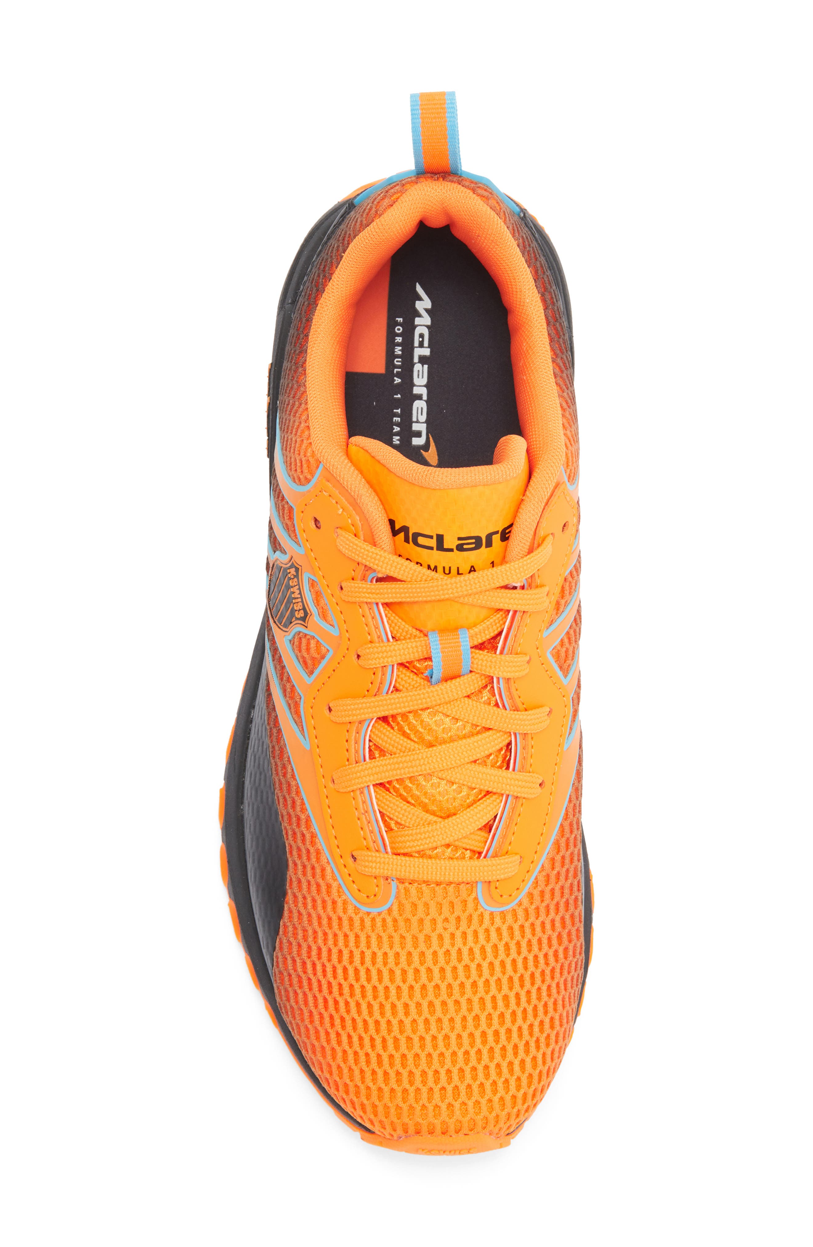x McLaren Tubes Sport Sneaker, Alternate, color, PAPAYA/ BLACK/ BLUE