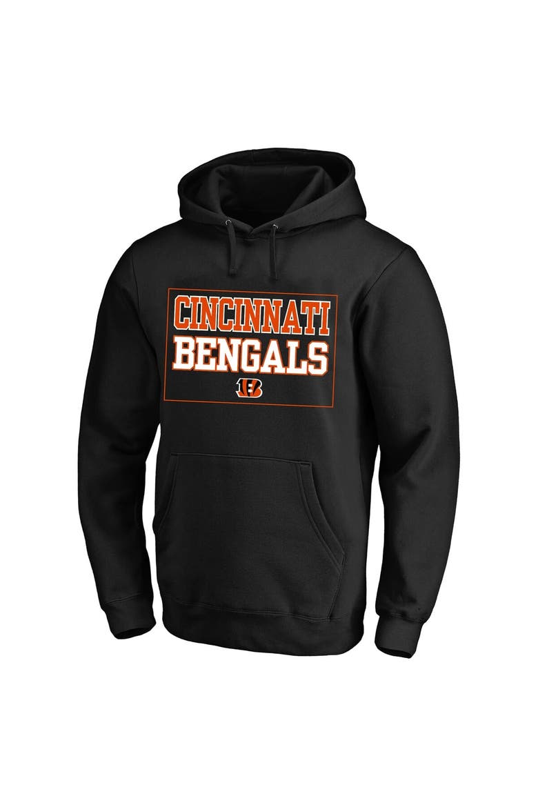 Men's Fanatics  Black Cincinnati Bengals Big & Tall Fleece Hoodie, Alternate, color, Black