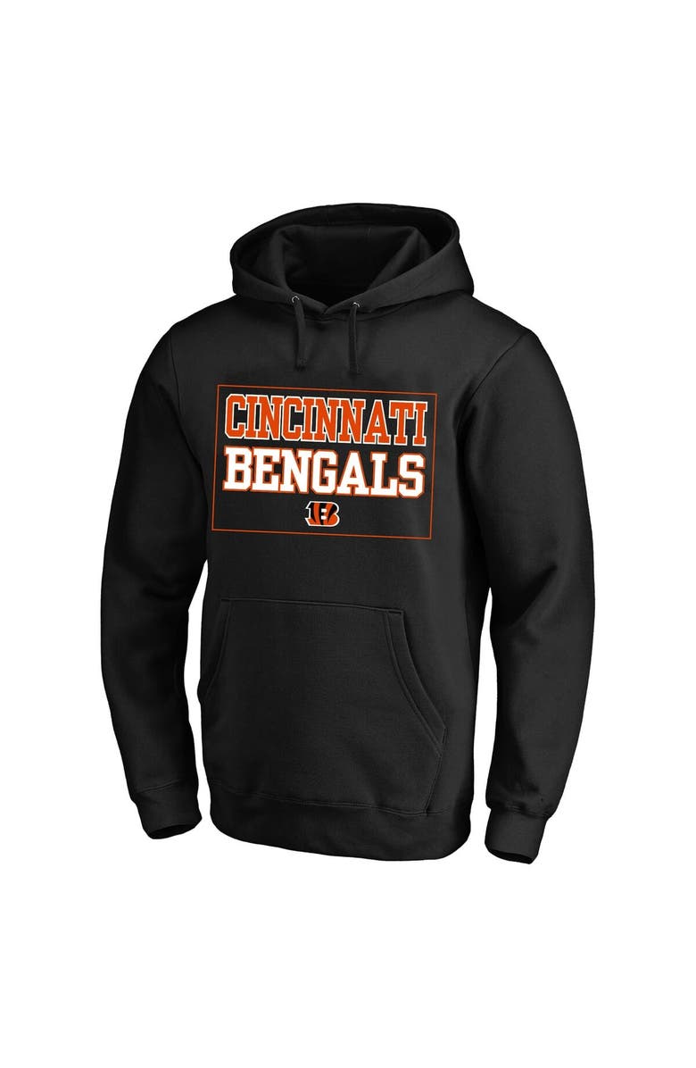 FANATICS Men's Fanatics  Black Cincinnati Bengals Big & Tall Fleece Hoodie, Alternate, color, Black