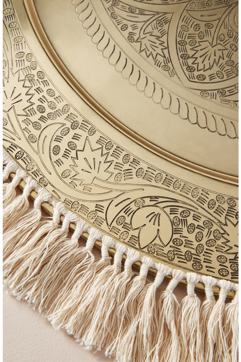 Anthropologie Lina Decorative Tray, Alternate, color, BROWN