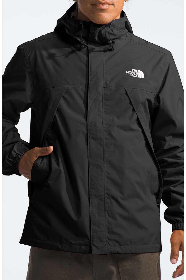 Antora Rain Jacket, Main, color, TNF BLACK-NPF